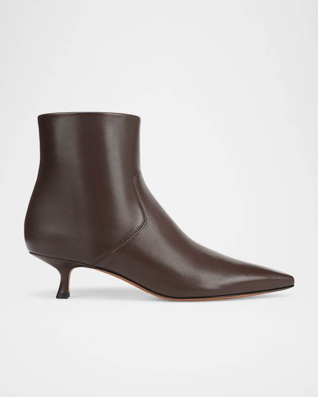 Simone Leather Ankle Boots